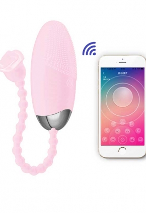 Telefon Kontroll Yumurta Vibratr Pembe